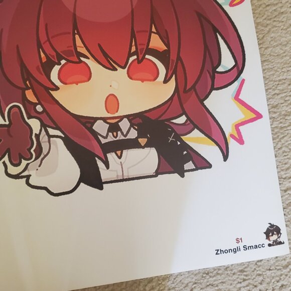 Honkai Star Rail Kafka Chibi Art Print Huge Big Poster Sign - Picture 4 of 6